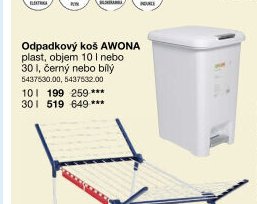 Odpadkový koš AWONA