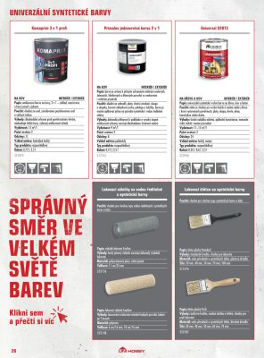 akční leták UNI HOBBY 19.5.2023-30.9.2023