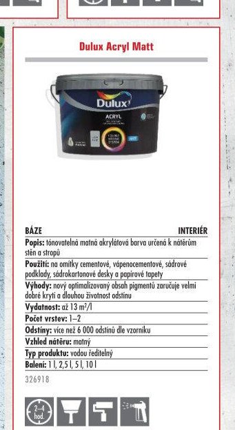 Dulux Acryl Matt