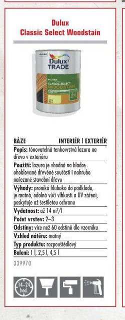 Dulux Classic Select Woodstain