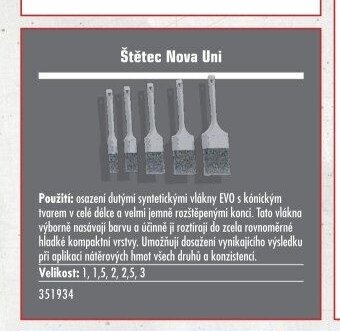 Štětec Nova Uni