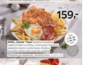 XXXL „Selský“ řízek