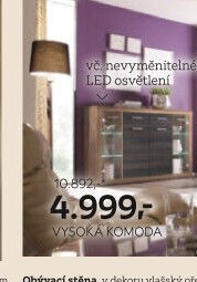Vysoká komoda