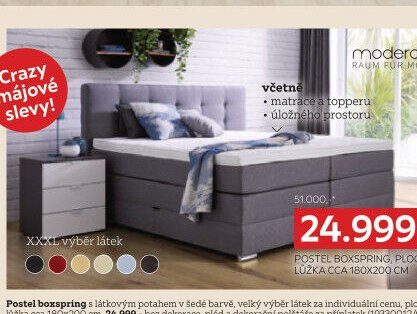 Postel boxspring