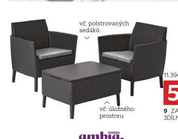 9 Zahradní souprava, 3dílná