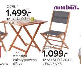 12 Sklápěcí stolek