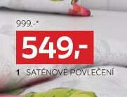Saténové povlečení
