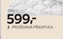 2 Prošívaná přikrývka