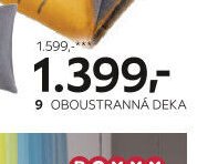 OBOUSTRANNÁ DEKA
