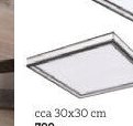 9 STROPNÍ LED SVÍTIDLO CCA 30X30 CM