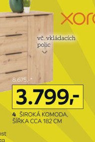 Široká komoda, šířka cca 182 cm