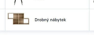 Drobný nábytek