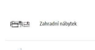 Zahradní nábytek