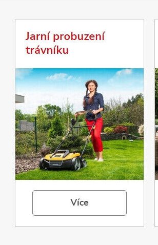 Jarní probuzení trávníku