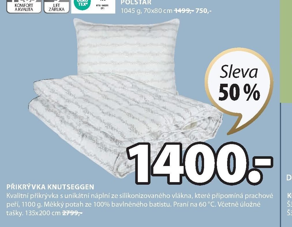 Přikrývka KNUTSEGGEN