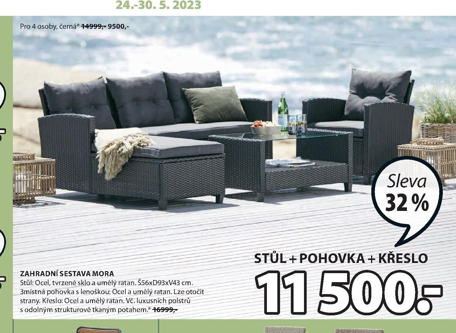 ZAHRADNÍ SESTAVA MORA