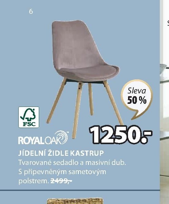 Jídelní židle KASTRUP