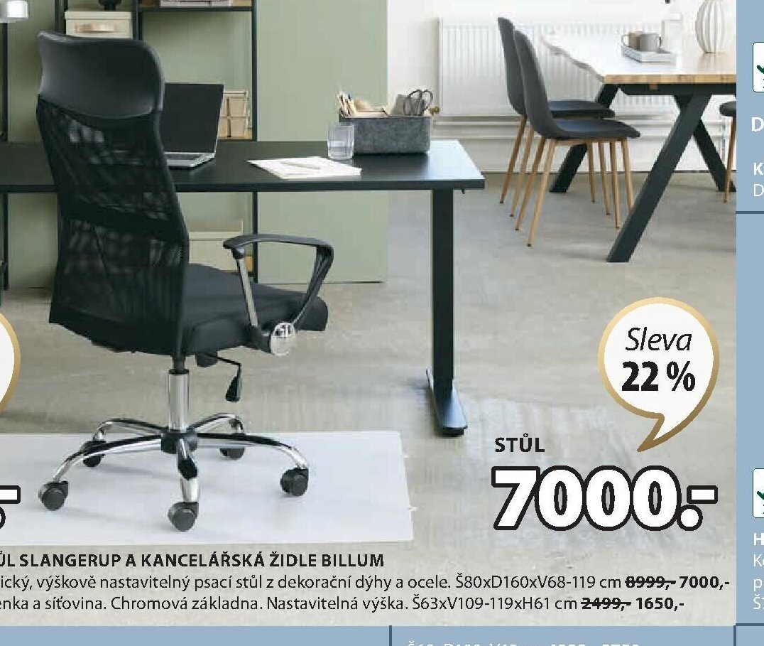 Stůl SLANGERUP