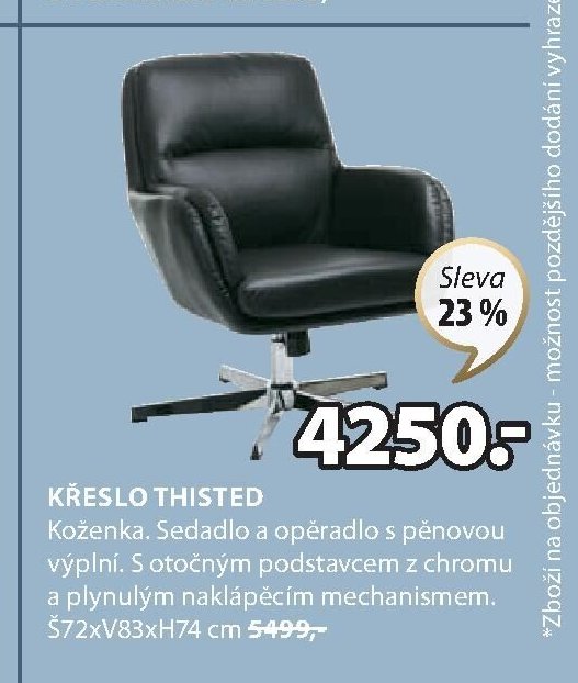 Křeslo THISTED