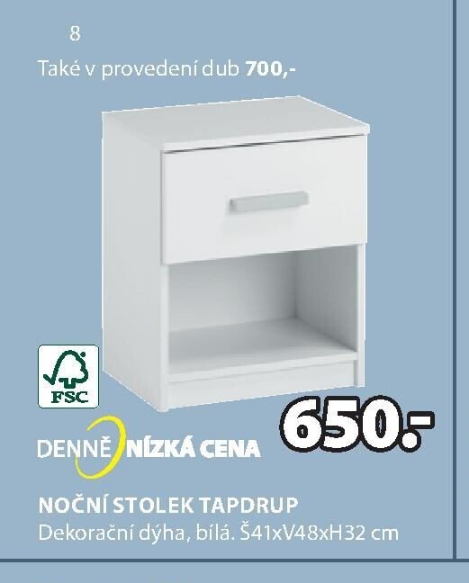 NOČNÍ STOLEK TAPDRUP