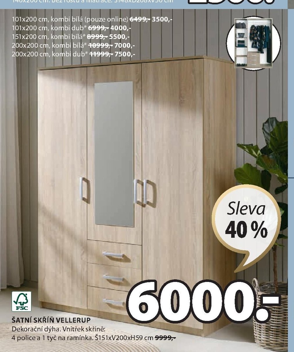 ŠATNÍ SKŘÍŇ VELLERUP