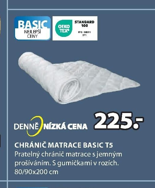 Chránič matrace BASIC T5