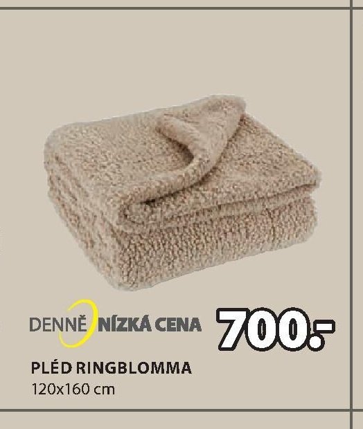 PLÉD RINGBLOMMA