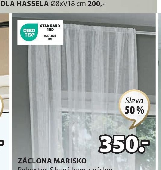 ZÁCLONA MARISKO
