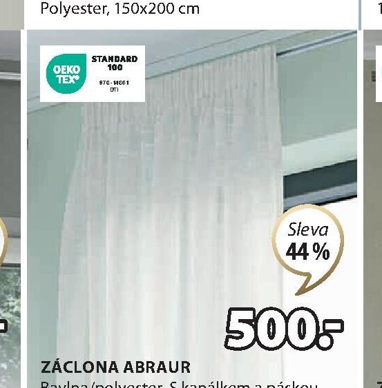 ZÁCLONA ABRAUR