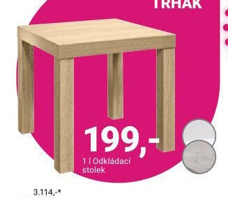 Odkládací stolek
