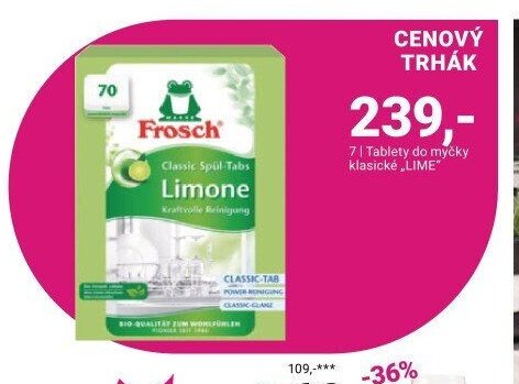 Tablety do myčky klasické LIME