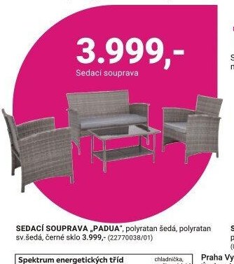 Sedací souprava „PADUA“