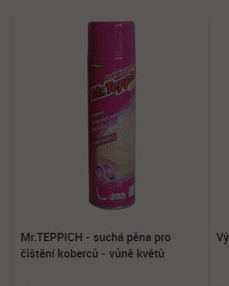 Mr. TEPPICH - suchá pěna pro čištění koberců - vůně květů