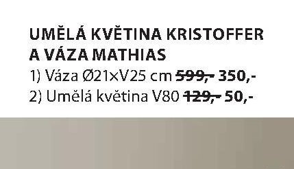 Umělá květina KRISTOFFER