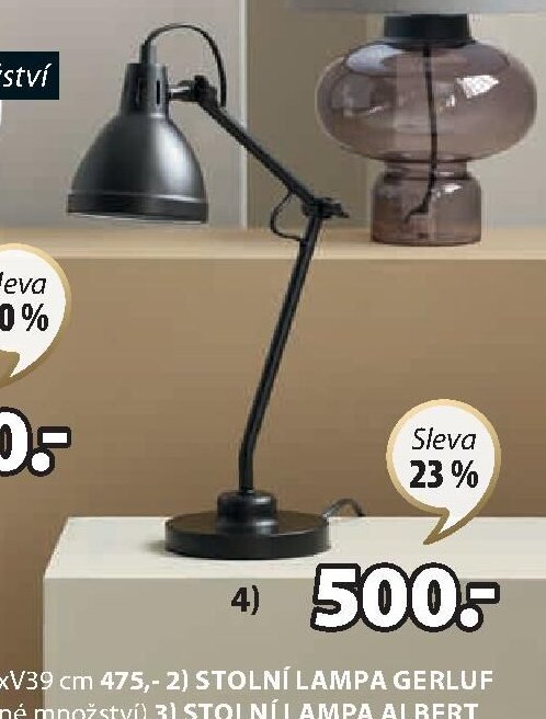 Stolní lampa PATRIK