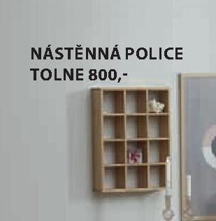 NÁSTĚNNÁ POLICE TOLNE