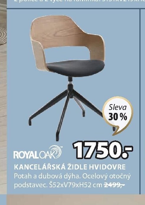 KANCELÁŘSKÁ ŽIDLE HVIDOVRE