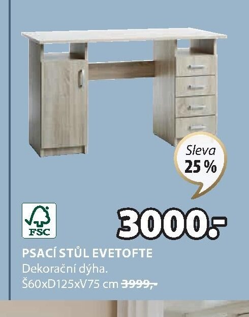 PSACÍ STŮL EVETOFTE
