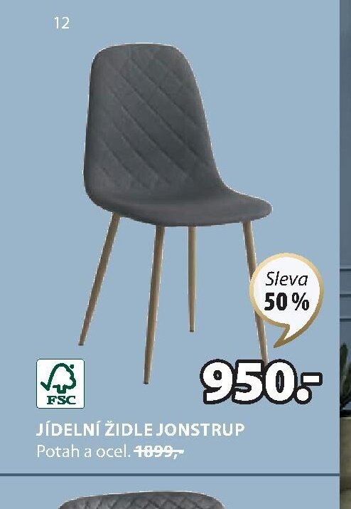 JÍDELNÍ ŽIDLE JONSTRUP