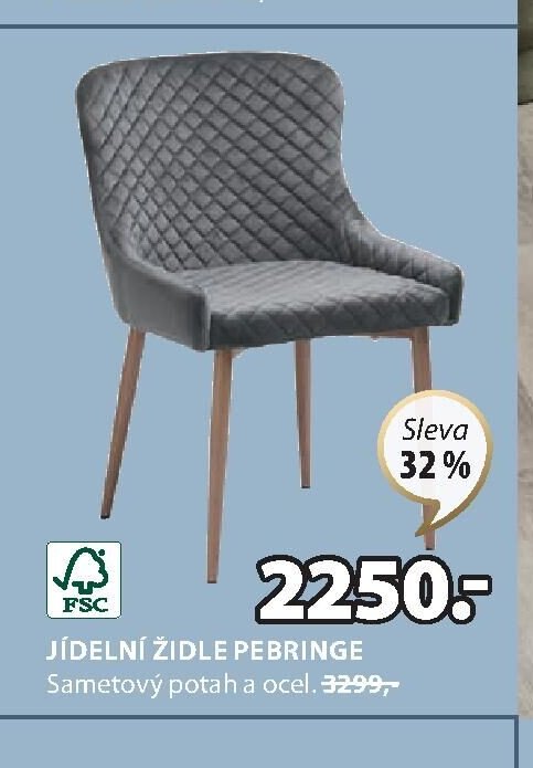 JÍDELNÍ ŽIDLE PEBRINGE