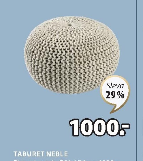 TABURET NEBLE