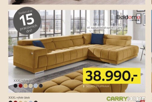 3 SEDACÍ SOUPRAVA