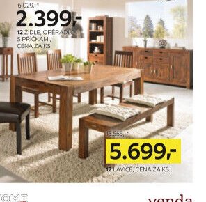Židle, opěradlo s příčkami, cena za ks