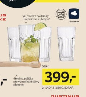 Sada sklenic, 5dílná