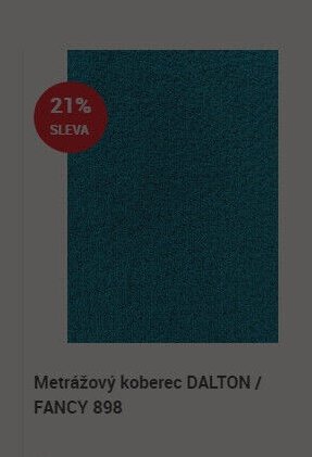 Metrážový koberec DALTON / FANCY 898