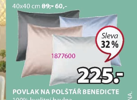 Povlak na polštář BENEDICTE