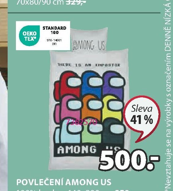 Povlečení AMONG US