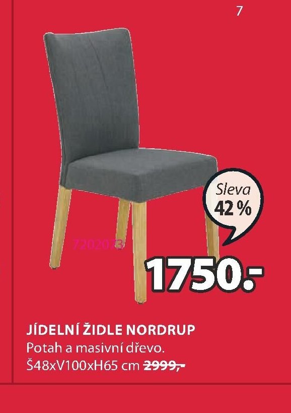 JÍDELNÍ ŽIDLE NORDRUP