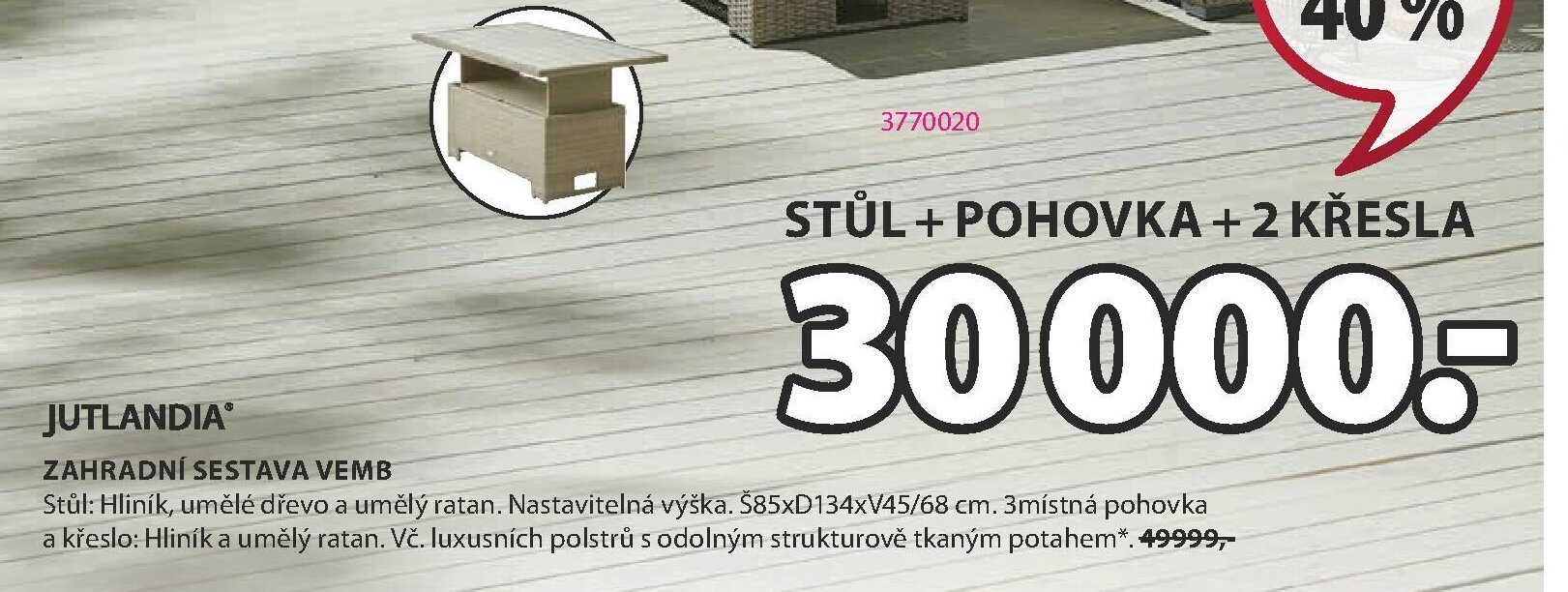 ZAHRADNÍ SESTAVA VEMB