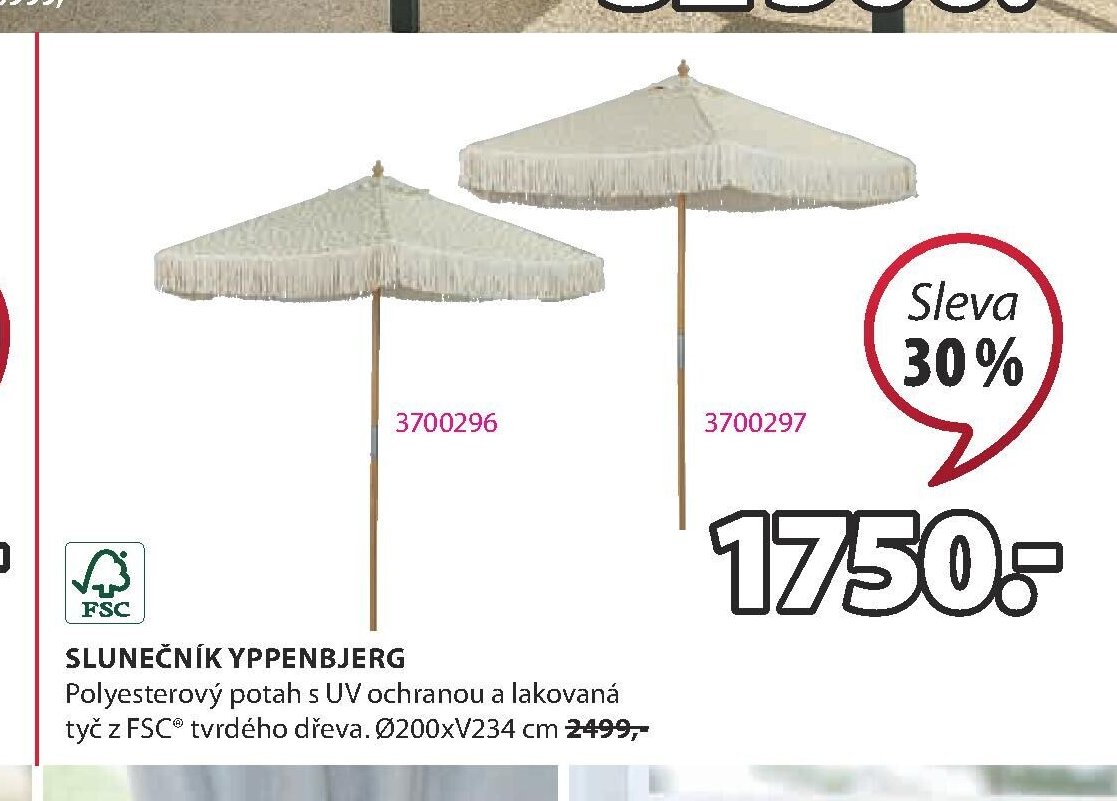 Slunečník YPPENBJERG